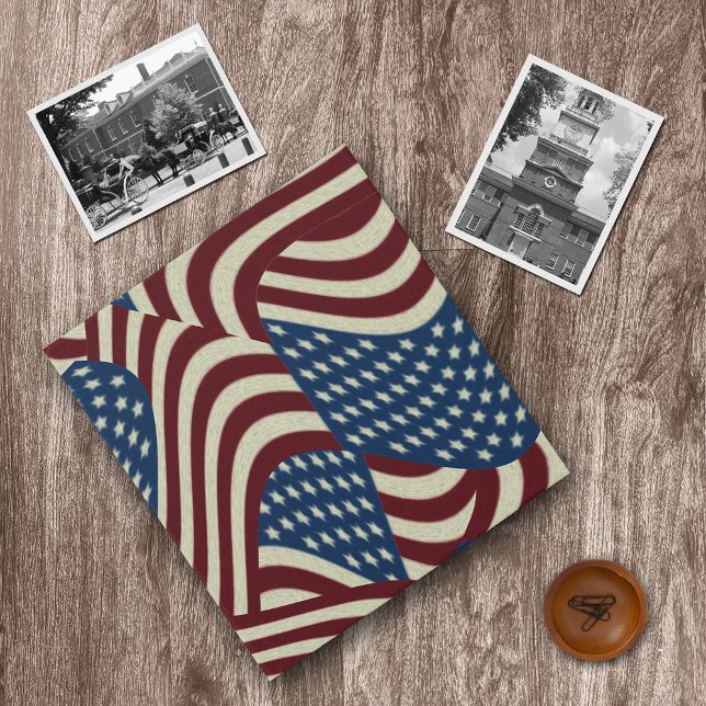 Distressed American Flag Binder (Creator Uploaded)