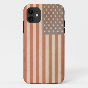 Distressed American Flag iphone case