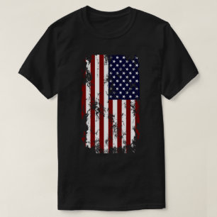 Distressed American Flag T-Shirt