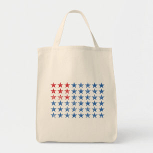 Distressed American Flag Tote Bag