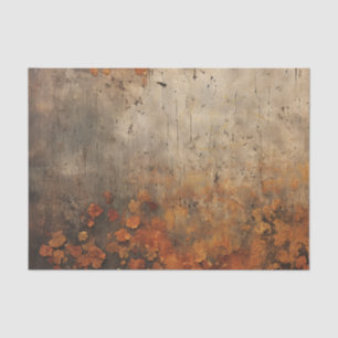 Distressed Autumn Pattern Tissue Paper