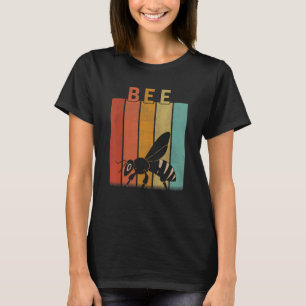 Distressed Bee Men Women Kid Cute Bee Retro T-Shirt