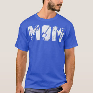 Distressed Best Mom Ever Guitar Lover Guitarist210 T-Shirt