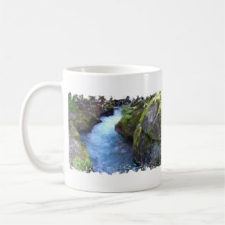 Distressed Border - 2-sided Ringer Mug