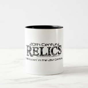 Distressed Border - 2-sided Ringer Mug
