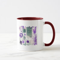 Distressed Border - 2-sided Ringer Mug