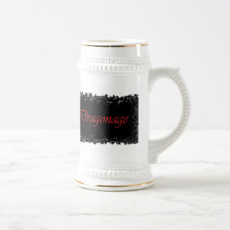 Distressed Border Stein