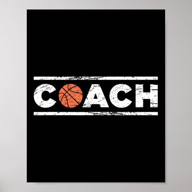 Distressed Bysketbyll Coach  Poster (Front)