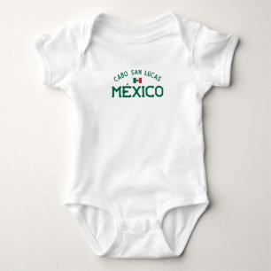 Distressed Cabo San Lucas México (Mexico) Baby Bodysuit