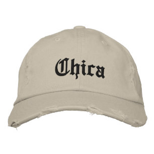 Distressed Chino Twill Cap