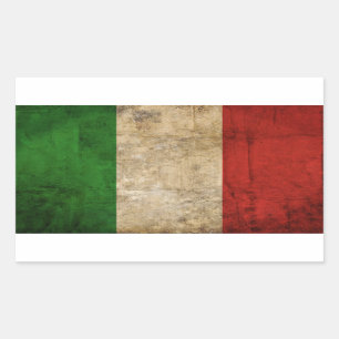 Distressed Country Flags   Italy Sticker