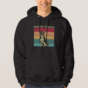 Distressed Dog  Boys Girls Retro Alaskan Malamute  Hoodie