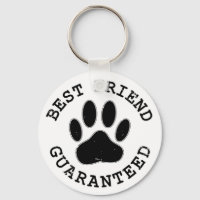 Distressed Dog Paw Best Friend Guaranteed