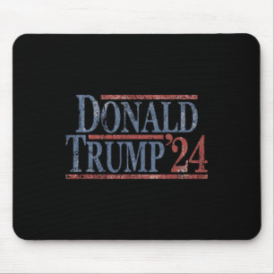 Distressed Donald Trump 2024 Mouse Pad