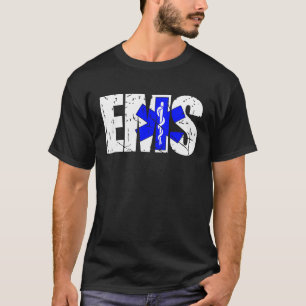 Distressed EMS  911 Emergency Medical Services T-Shirt