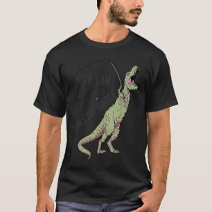 Distressed Fishing Trex Quote fisherman T-Shirt