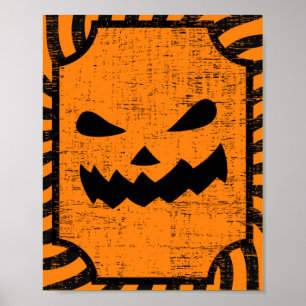 Distressed Halloween Poster