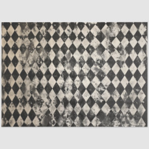 Distressed Harlequin Tissue Paper