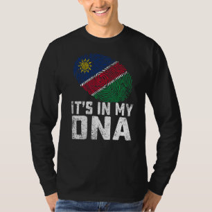 Distressed It's In My Dna Namibia Flag Men Women K T-Shirt