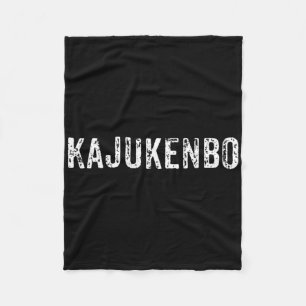 Distressed Kajukenbo I Karate Judo Jujutsu Gift Id Fleece Blanket