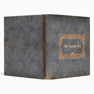 Distressed Leather Look | Family Tree Genealogy Binder