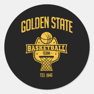 Distressed Look Warrior Py Tailgate Fan Classic Round Sticker