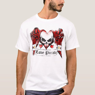 Distressed Love Pirate T-Shirt