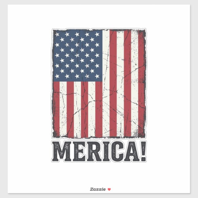 Distressed Merica Flag Patriotic Vector Shirt Desi (Sheet)