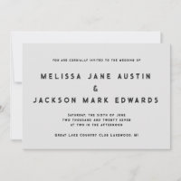 Distressed Minimalism Stone Grey Wedding