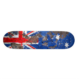Distressed Nations - Australia (skateboard) Skateboard