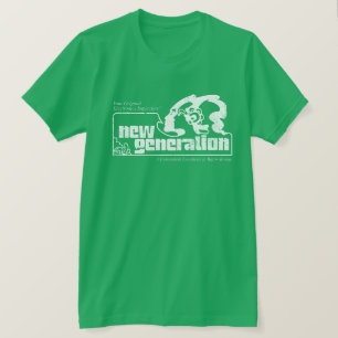 Distressed "New Generation" tee. T-Shirt