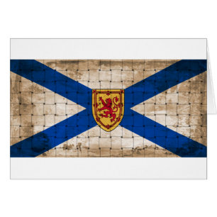 Distressed Nova Scotia Flag