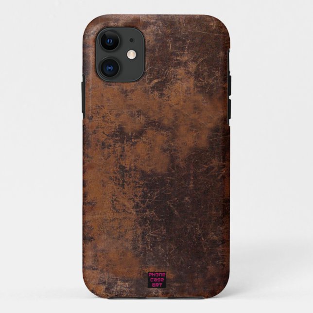 Distressed Old Leather look Cell Phone Cases (Back)