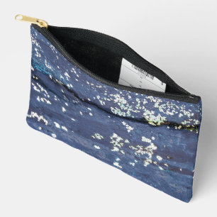 Distressed Paint Abstract Accessory Pouch