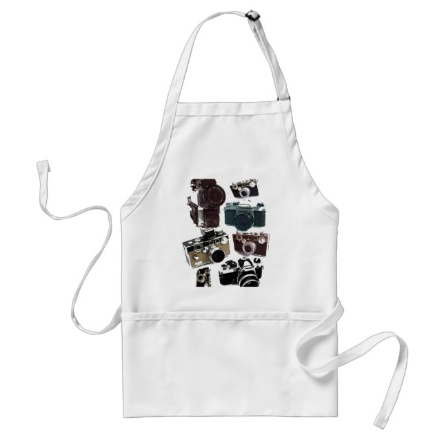 distressed photographer photography retro Camera Standard Apron (Front)