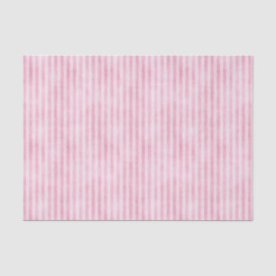 Distressed Pink Stipes Tissue Paper