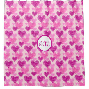 Distressed Pinks Heart Collage