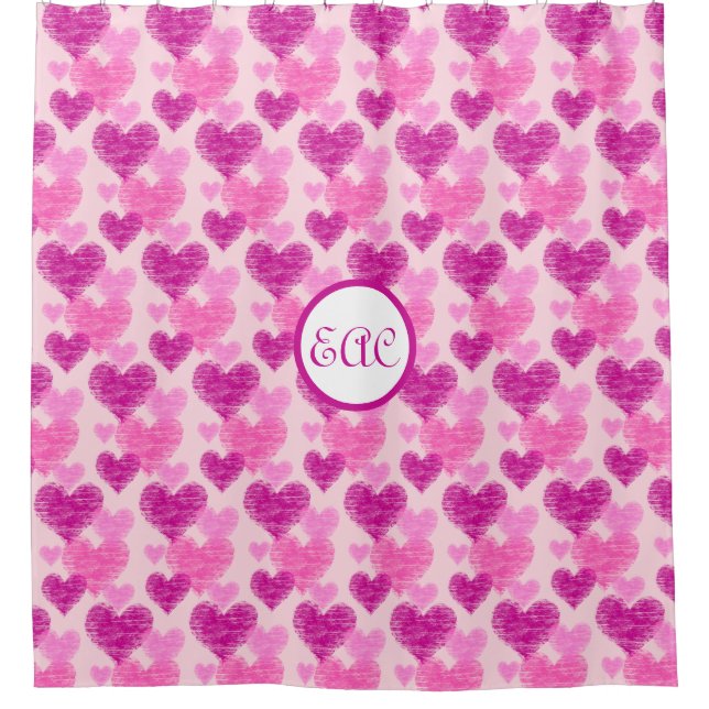 Distressed Pinks Heart Collage (Front)