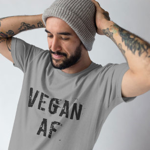 Distressed print vegan AF T-Shirt