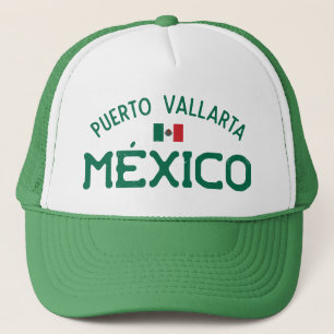 Distressed Puerto Vallarta México (Mexico) Trucker Hat