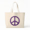 Distressed Purple Peace Sign