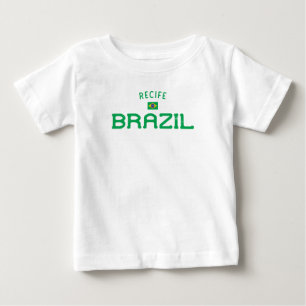Distressed Recife Brazil Baby T-Shirt