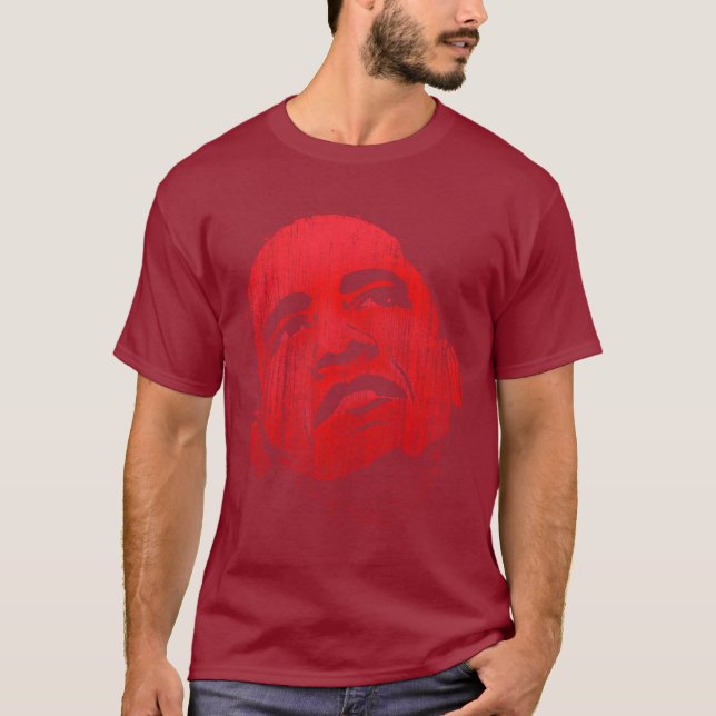 Distressed Red Obama TShirt (Front)