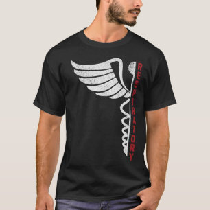Distressed Respiratory Therapy RT Life Pulmonology T-Shirt