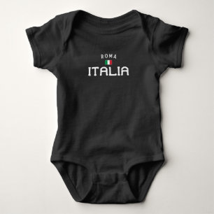 Distressed Roma Italia (Rome Italy) Baby Bodysuit