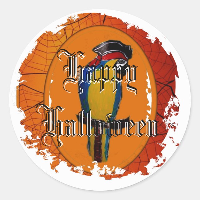 Distressed Round Stickers (Front)