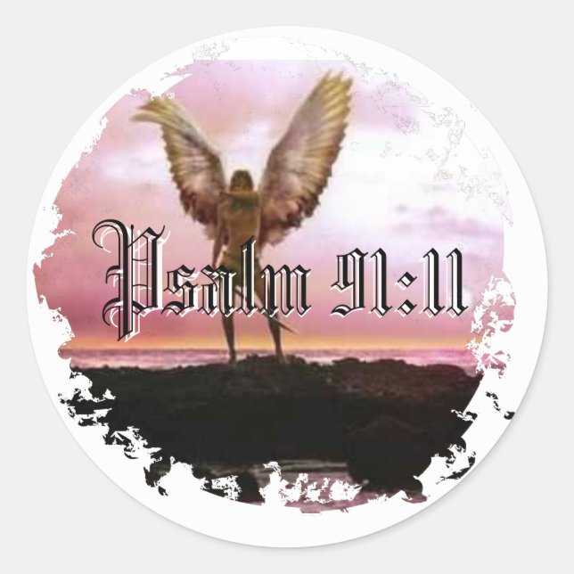 Distressed Round Stickers (Front)