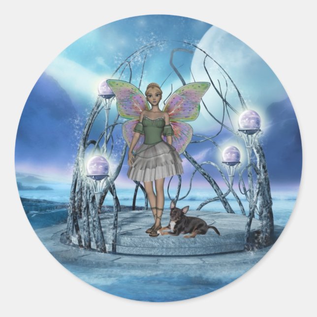 Distressed Round Stickers (Front)