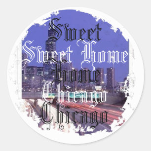 Distressed Round Stickers