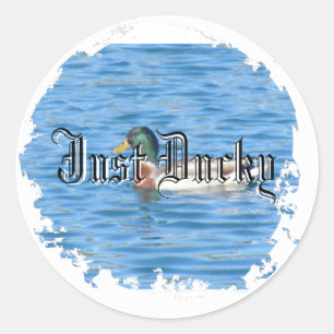 Distressed Round Stickers